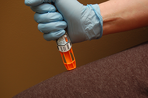 Anaphylactic shock injection